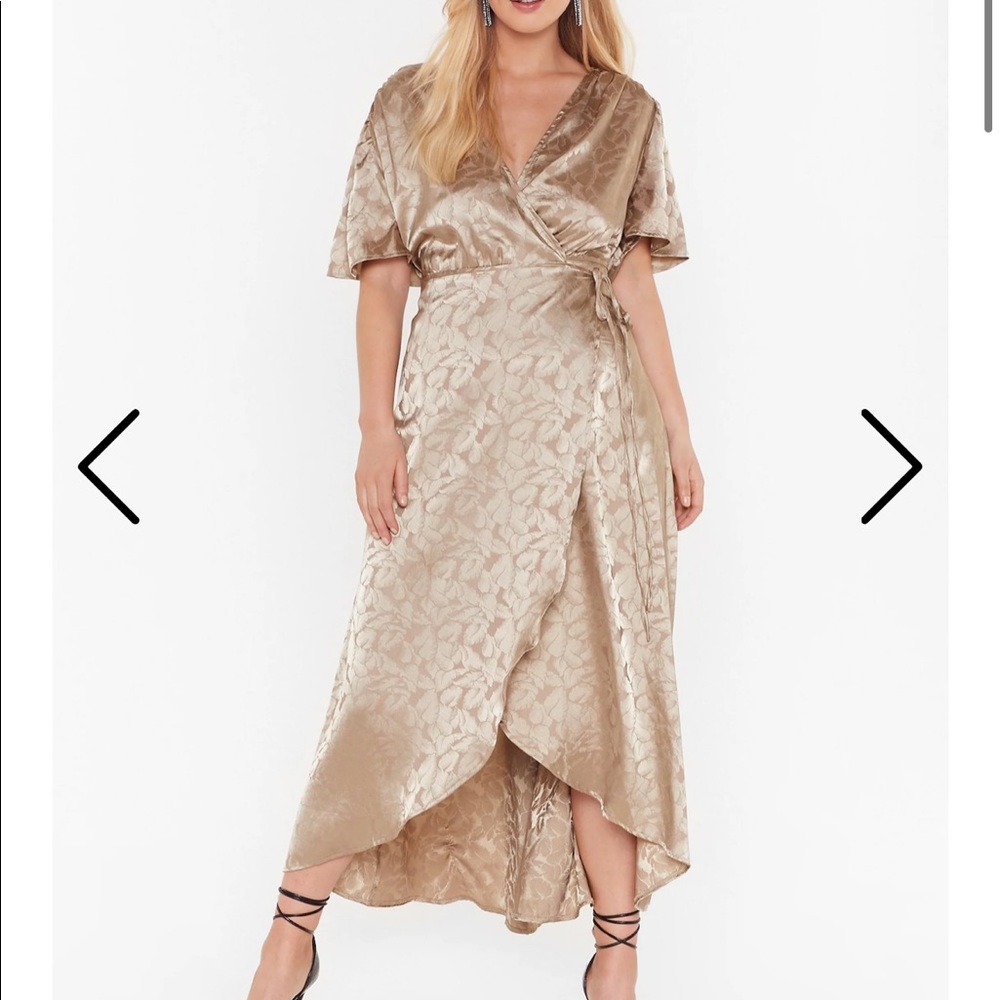 NWT Nasty Gal Wrap Dress